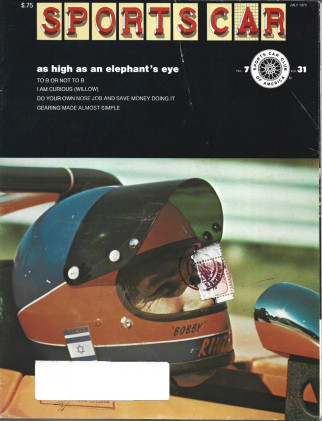 SPORTS CAR 1973 JULY - NOSE JOB, GEARING MADE SIMPLE*